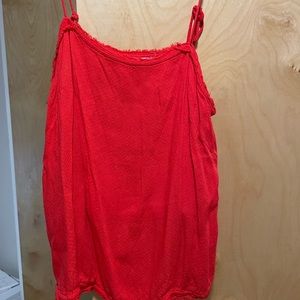 Free People Tank top with adjustable straps